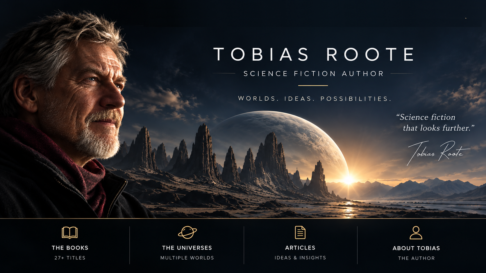 Tobias Roote — science fiction author